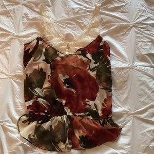 Abercrombie Lace Detail Tank